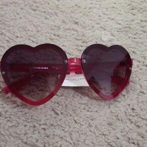 Heart shaped sunglasses